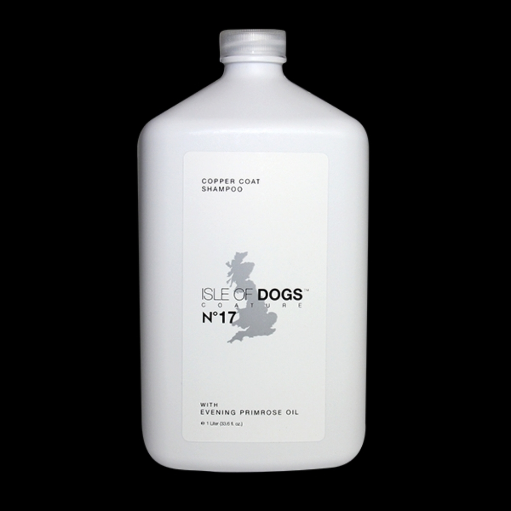 New Isle Of Dogs N17 Copper Coat Shampoo Large Bottle With Pump - Picture 1 of 3